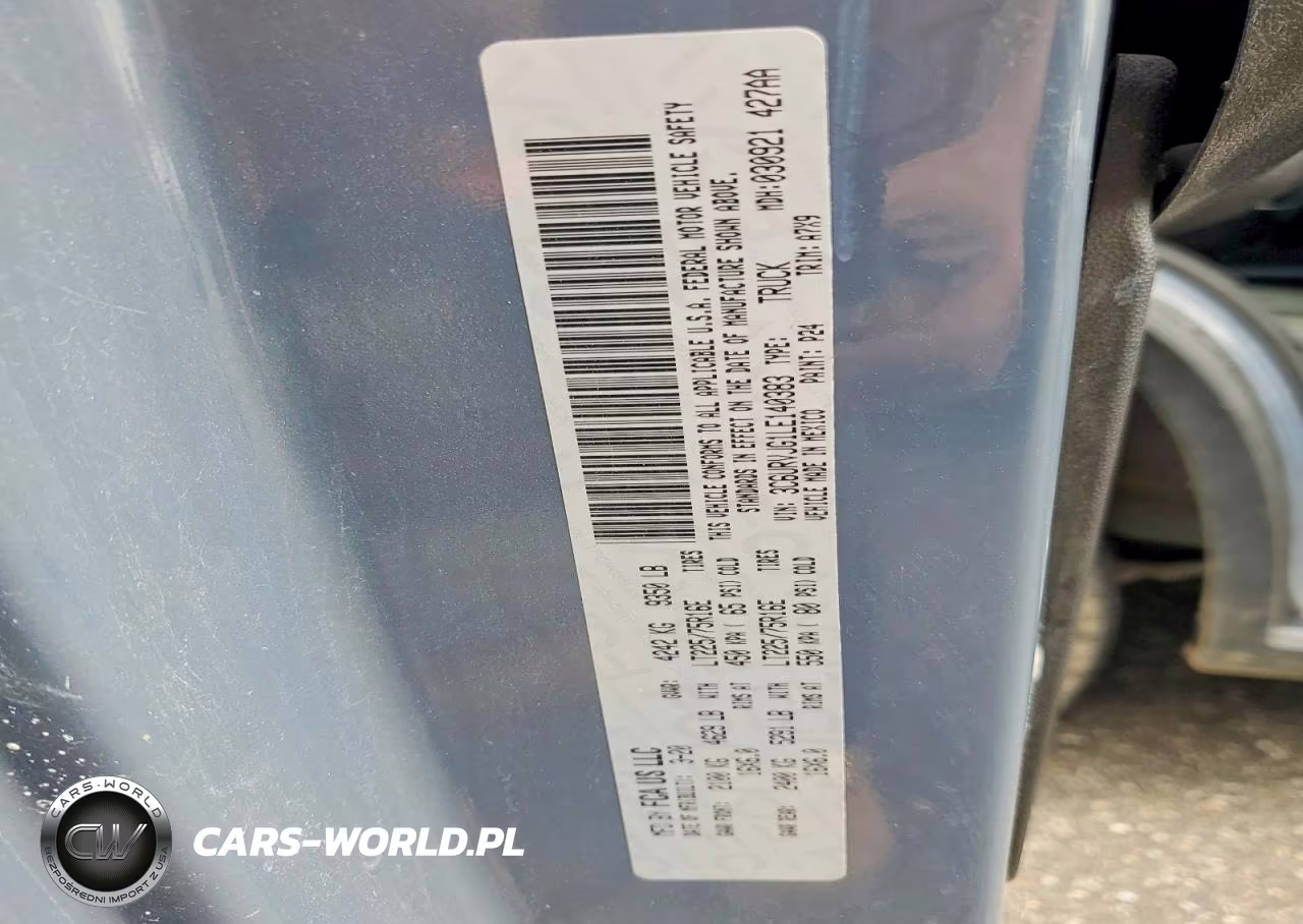 2020 Ram Promaster 3500 Delivery Van VIN:3C6URVJG1LE140383 - 13
