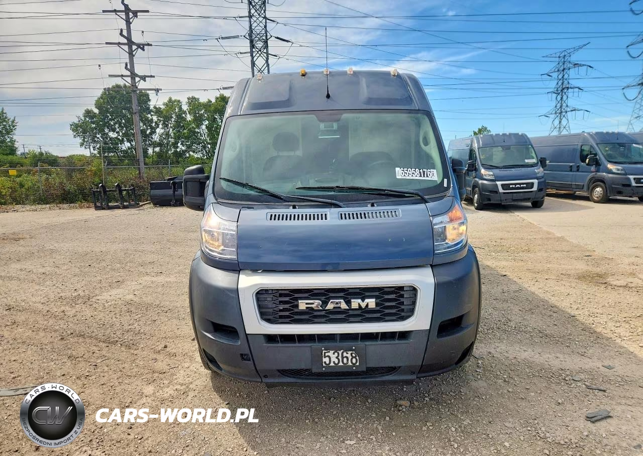2020 Ram Promaster 3500 Delivery Van VIN:3C6URVJG8LE145368 - 5