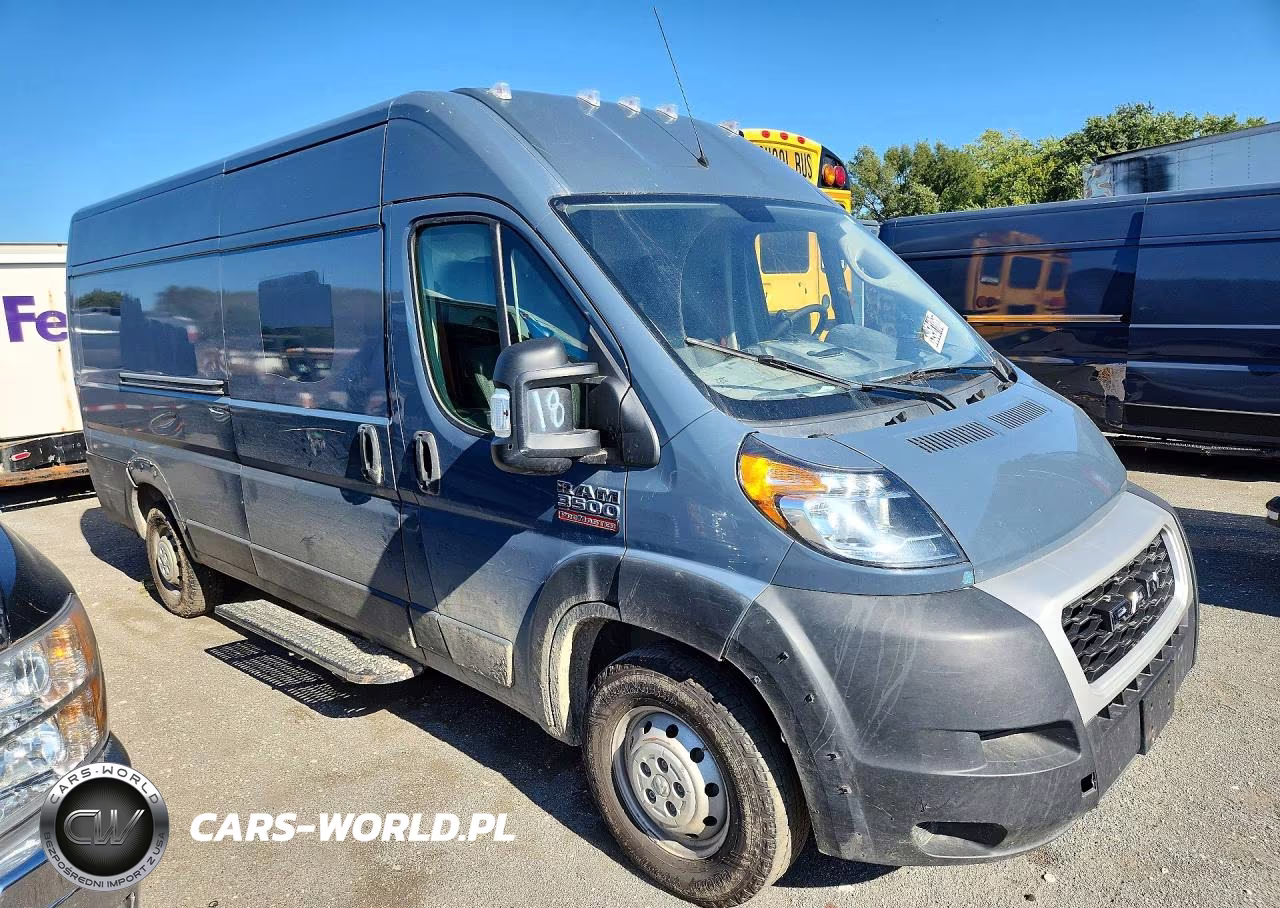 2021 Ram Promaster 3500 Delivery Van VIN:3C6FRVJG7ME500864 - 4