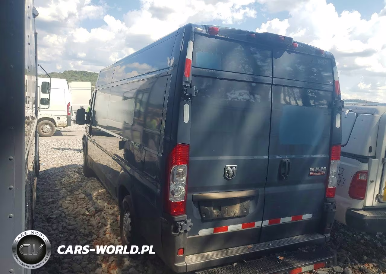 2021 Ram Promaster 3500 Delivery Van VIN:3C6FRVJG4ME503804 - 2