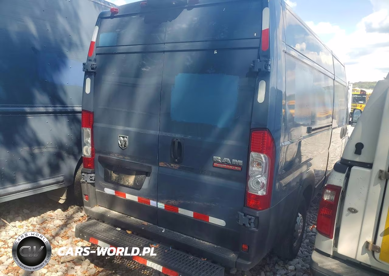 2021 Ram Promaster 3500 Delivery Van VIN:3C6FRVJG4ME503804 - 3