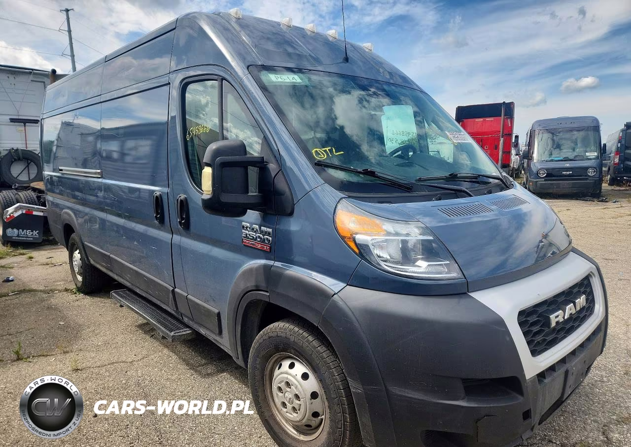 2021 Ram Promaster 3500 Delivery Van VIN:3C6MRVJG1ME544544 - 4
