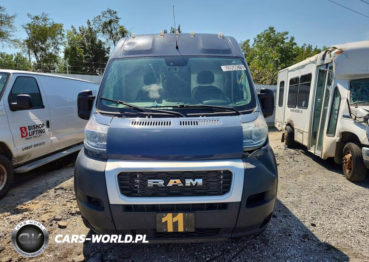 2021 Ram Promaster 3500 Delivery Van VIN:3C6MRVJG9ME550009 - 5