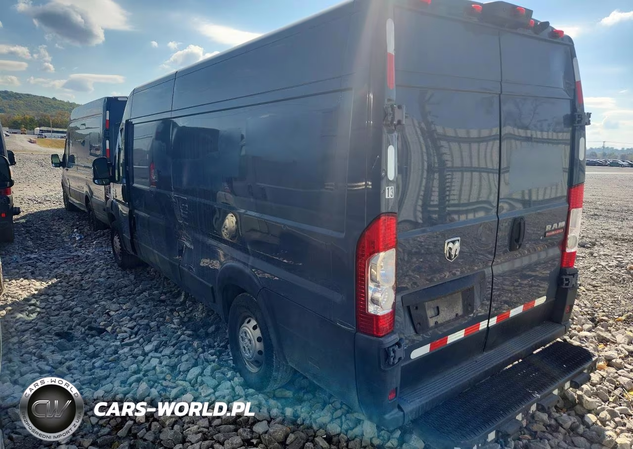 2021 Ram Promaster 3500 Delivery Van VIN:3C6MRVJGXME587196 - 2