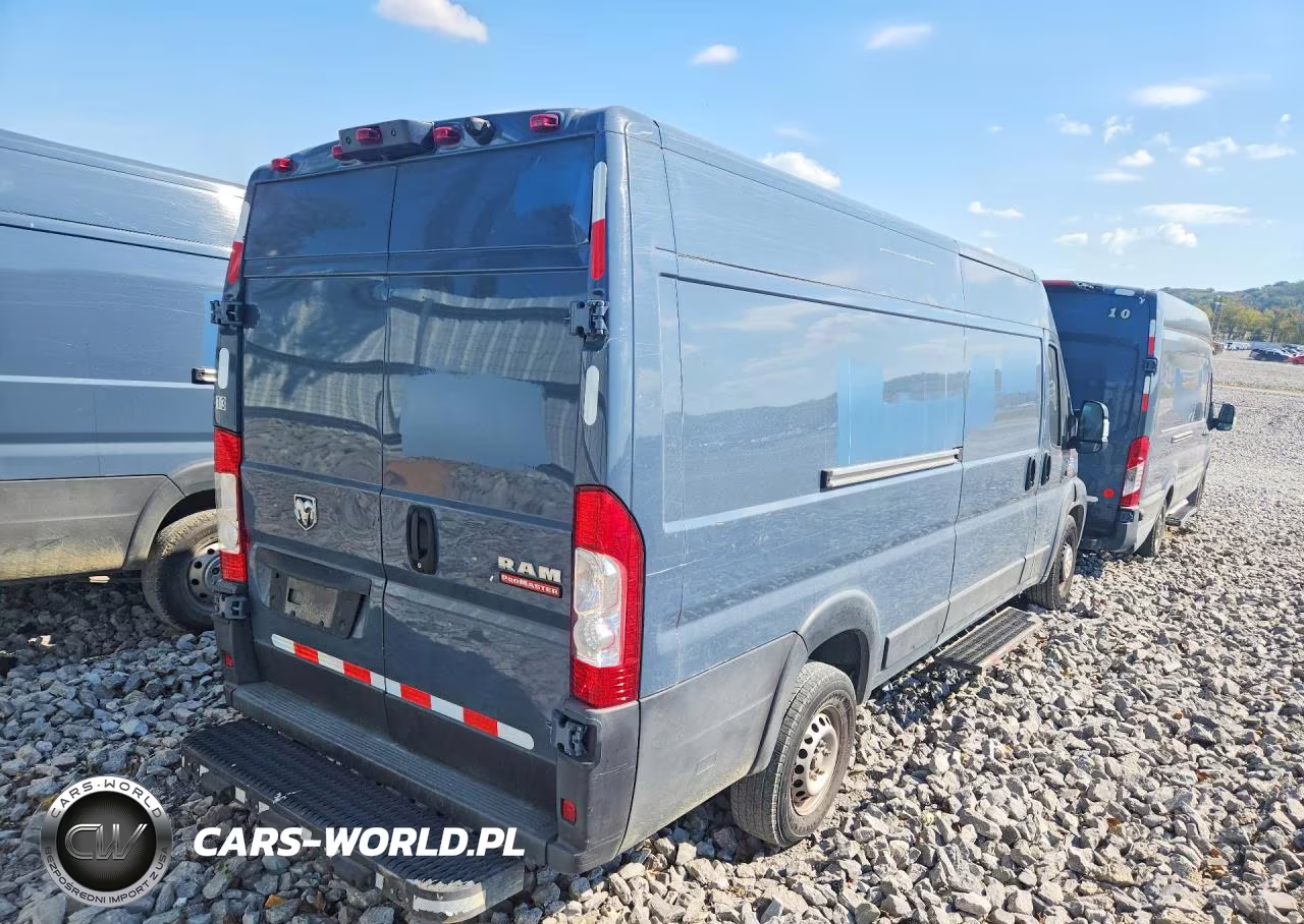 2021 Ram Promaster 3500 Delivery Van VIN:3C6MRVJGXME587196 - 3