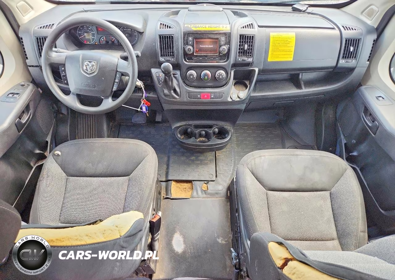 2021 Ram Promaster 3500 Delivery Van VIN:3C6MRVJGXME587196 - 8