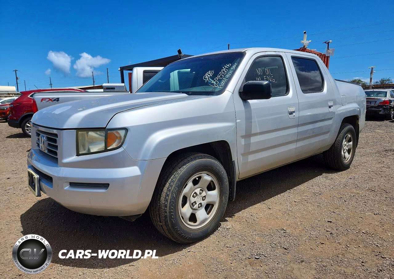 2007 Honda Ridgeline Rt VIN:2HJYK16227H531844 - 1