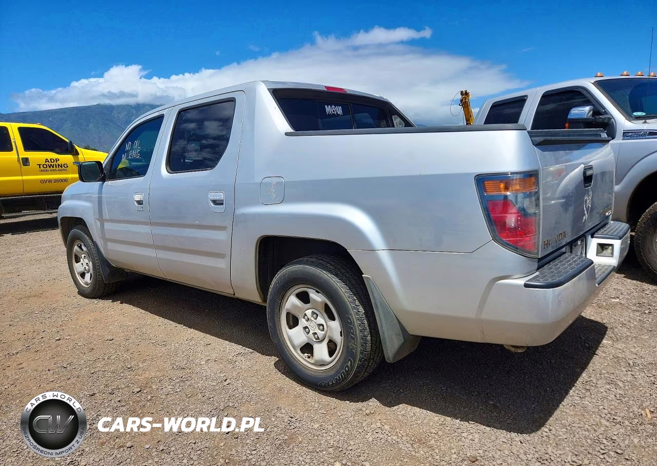 2007 Honda Ridgeline Rt VIN:2HJYK16227H531844 - 2