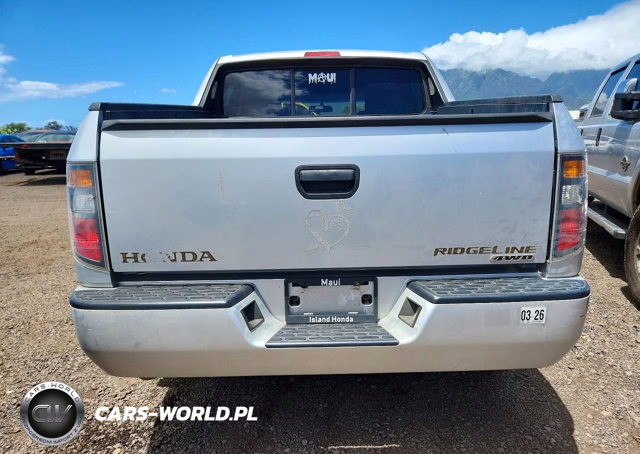 2007 Honda Ridgeline Rt VIN:2HJYK16227H531844 - 6