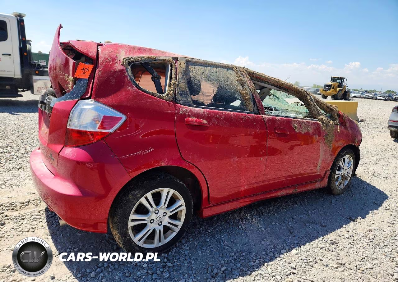 2010 Honda Fit Sport VIN:JHMGE8H47AC038040 - 3