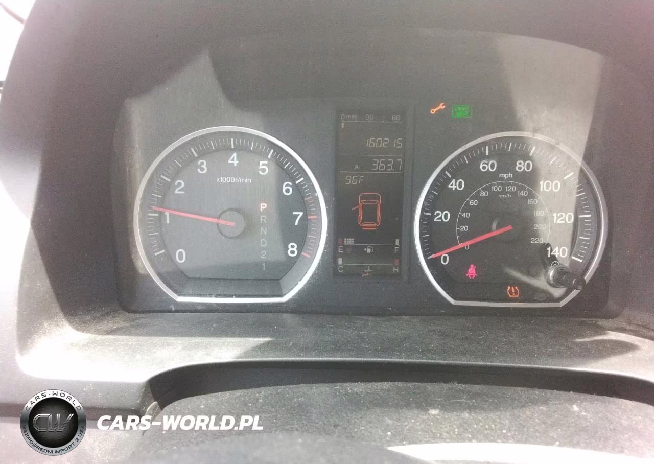 2008 Honda Cr-V Exl VIN:JHLRE48708C020733 - 9