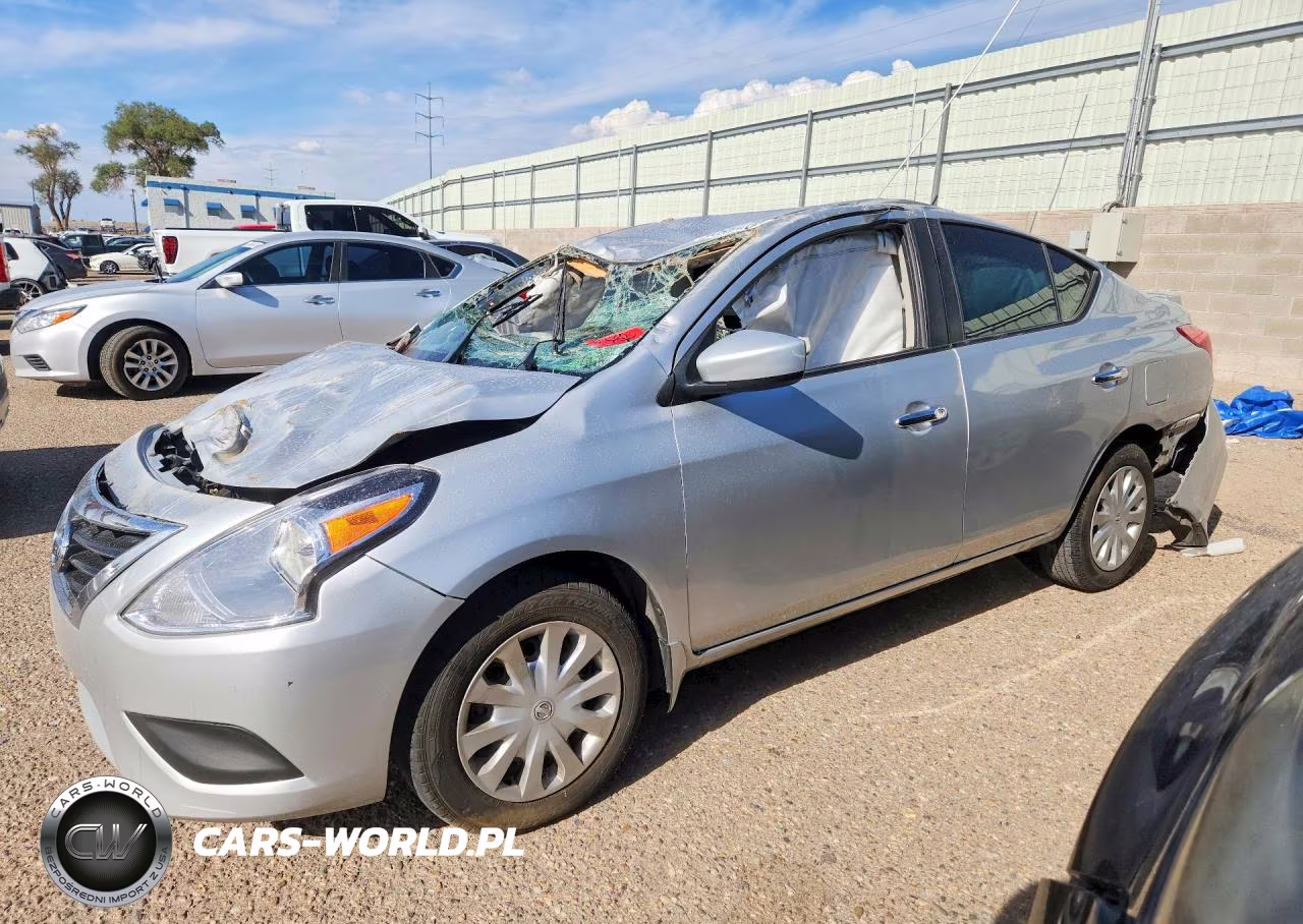 2018 Nissan Versa Sv VIN:3N1CN7AP5JL881353 - 1