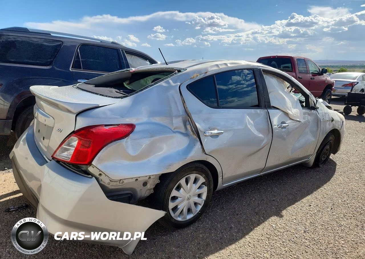 2018 Nissan Versa Sv VIN:3N1CN7AP5JL881353 - 3