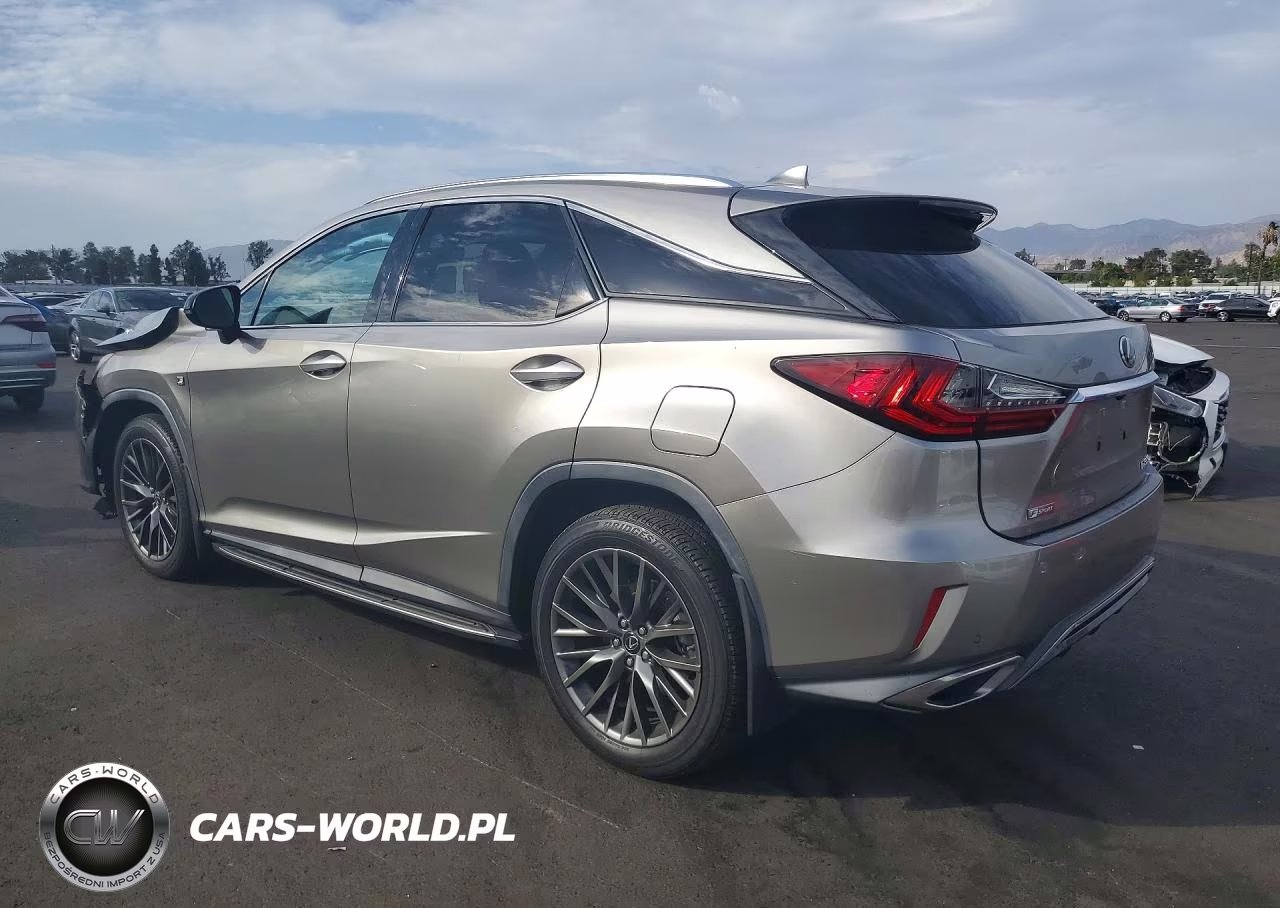 2018 Lexus Rx 350 F Sport VIN:2T2BZMCA0JC166404 - 2