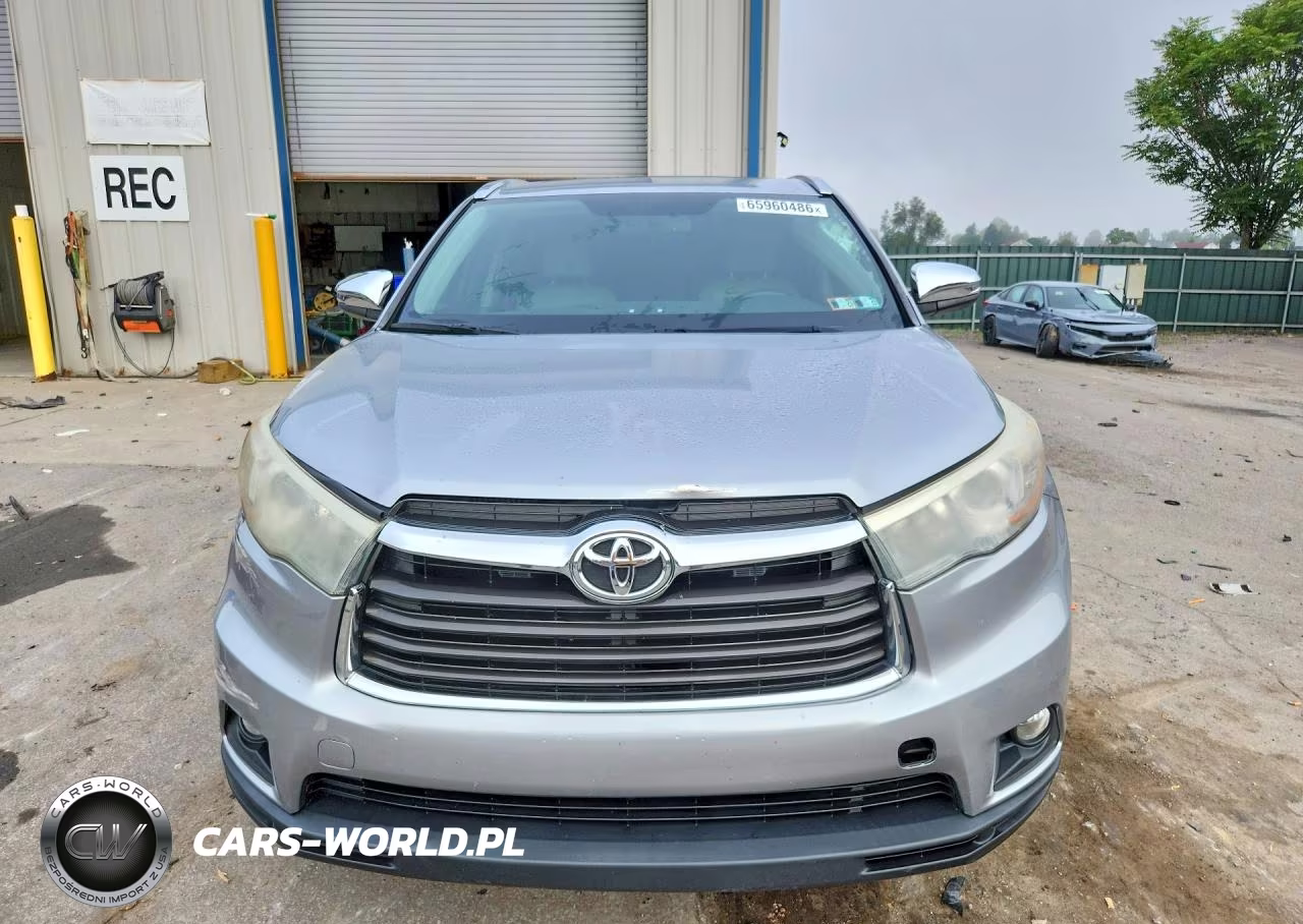2015 Toyota Highlander Xle VIN:5TDJKRFH5FS095936 - 5