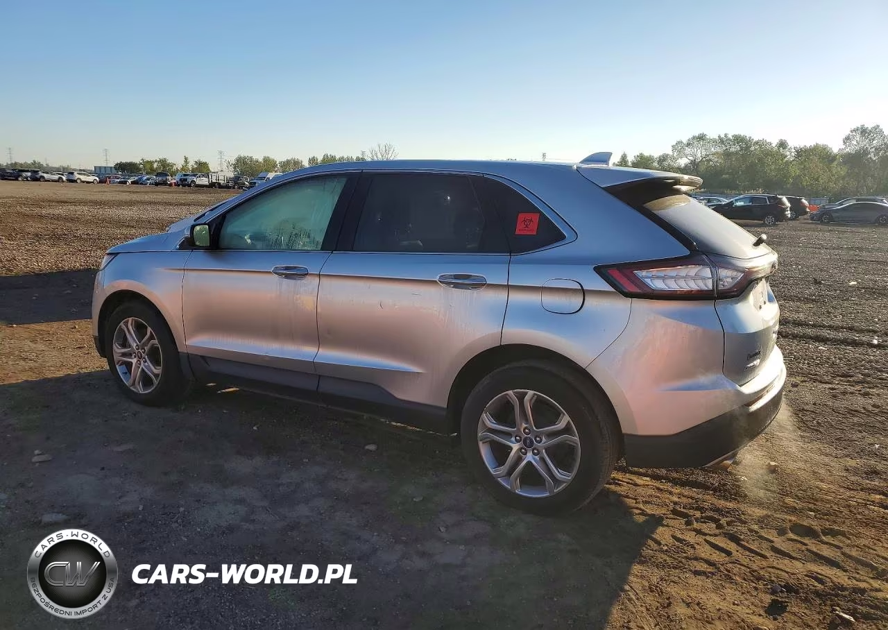 2017 Ford Edge Titanium VIN:2FMPK4K94HBB76048 - 2