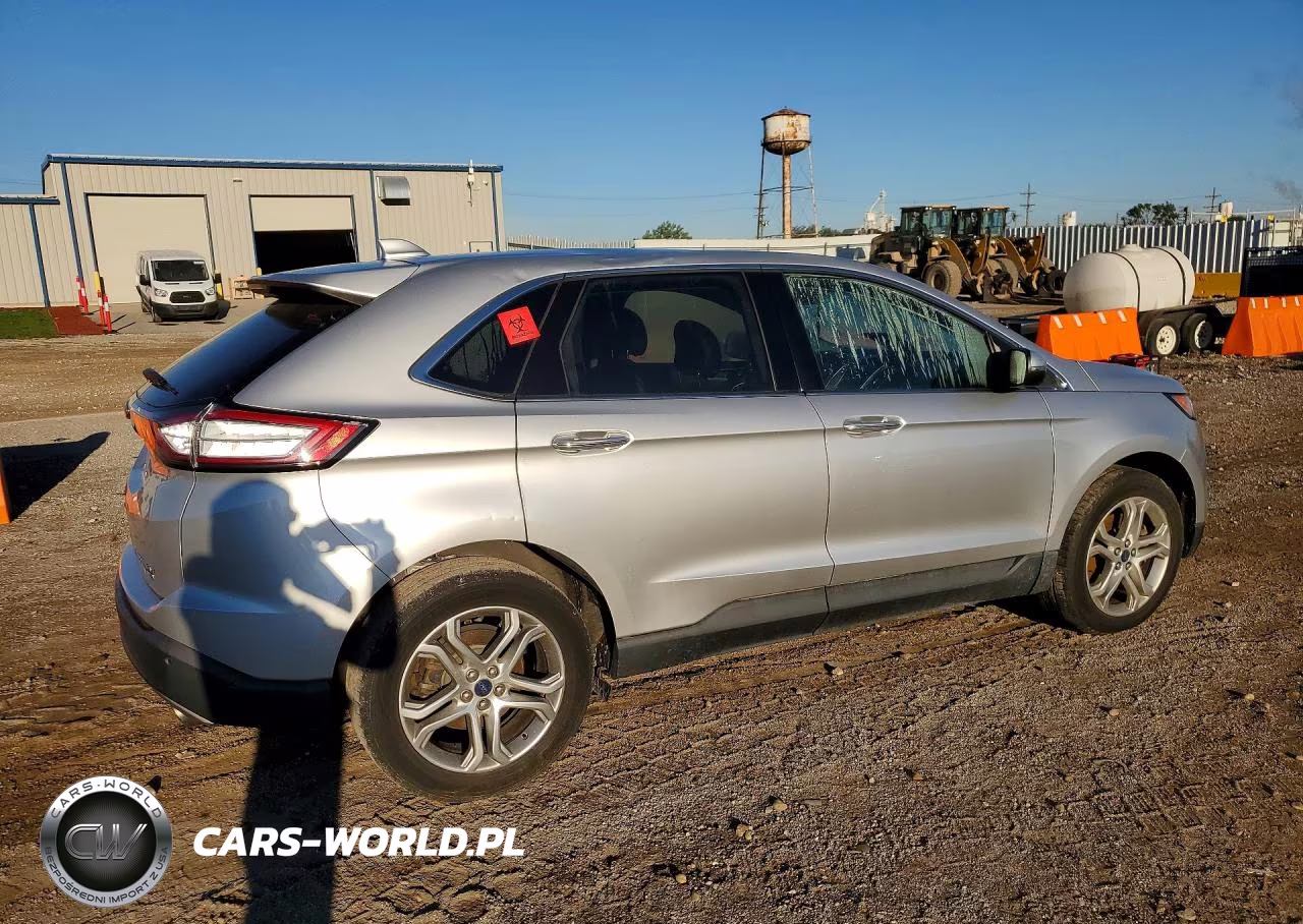 2017 Ford Edge Titanium VIN:2FMPK4K94HBB76048 - 3