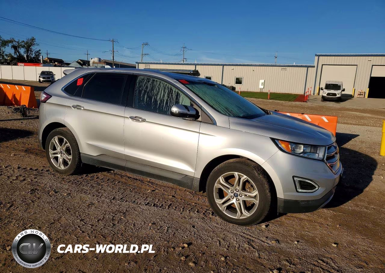 2017 Ford Edge Titanium VIN:2FMPK4K94HBB76048 - 4