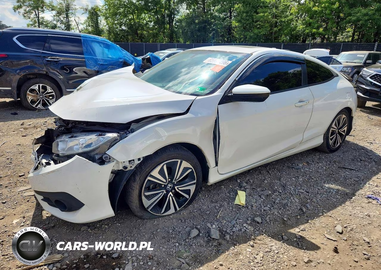 2016 Honda Civic Exl VIN:2HGFC3B76GH354349 - 1