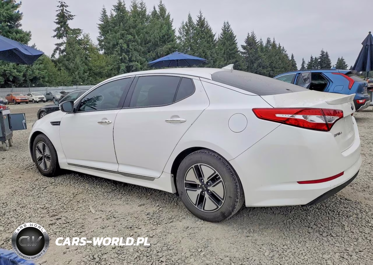 2012 Kia Optima Hybrid VIN:KNAGM4AD7C5034114 - 2