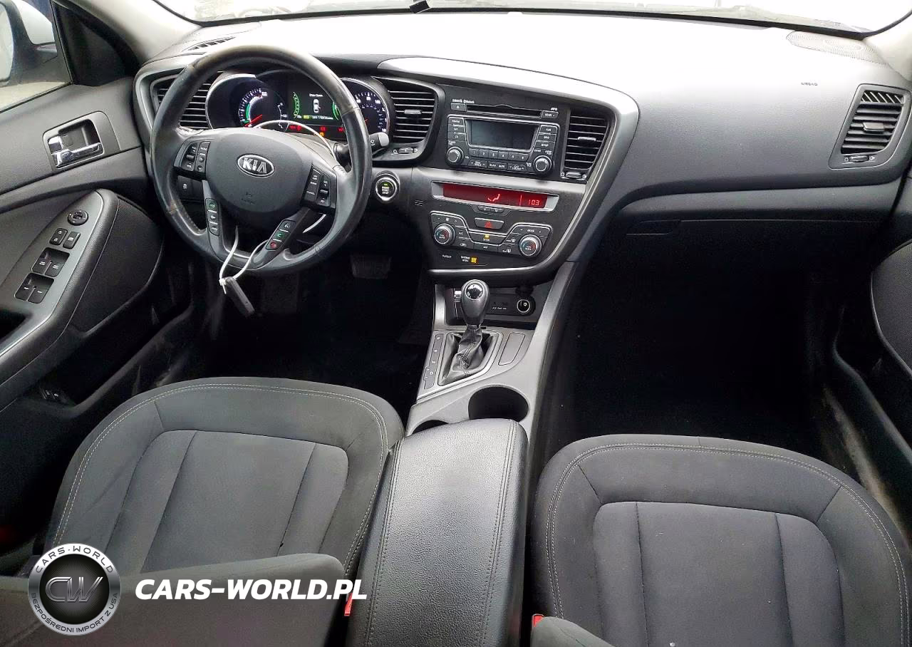 2012 Kia Optima Hybrid VIN:KNAGM4AD7C5034114 - 8