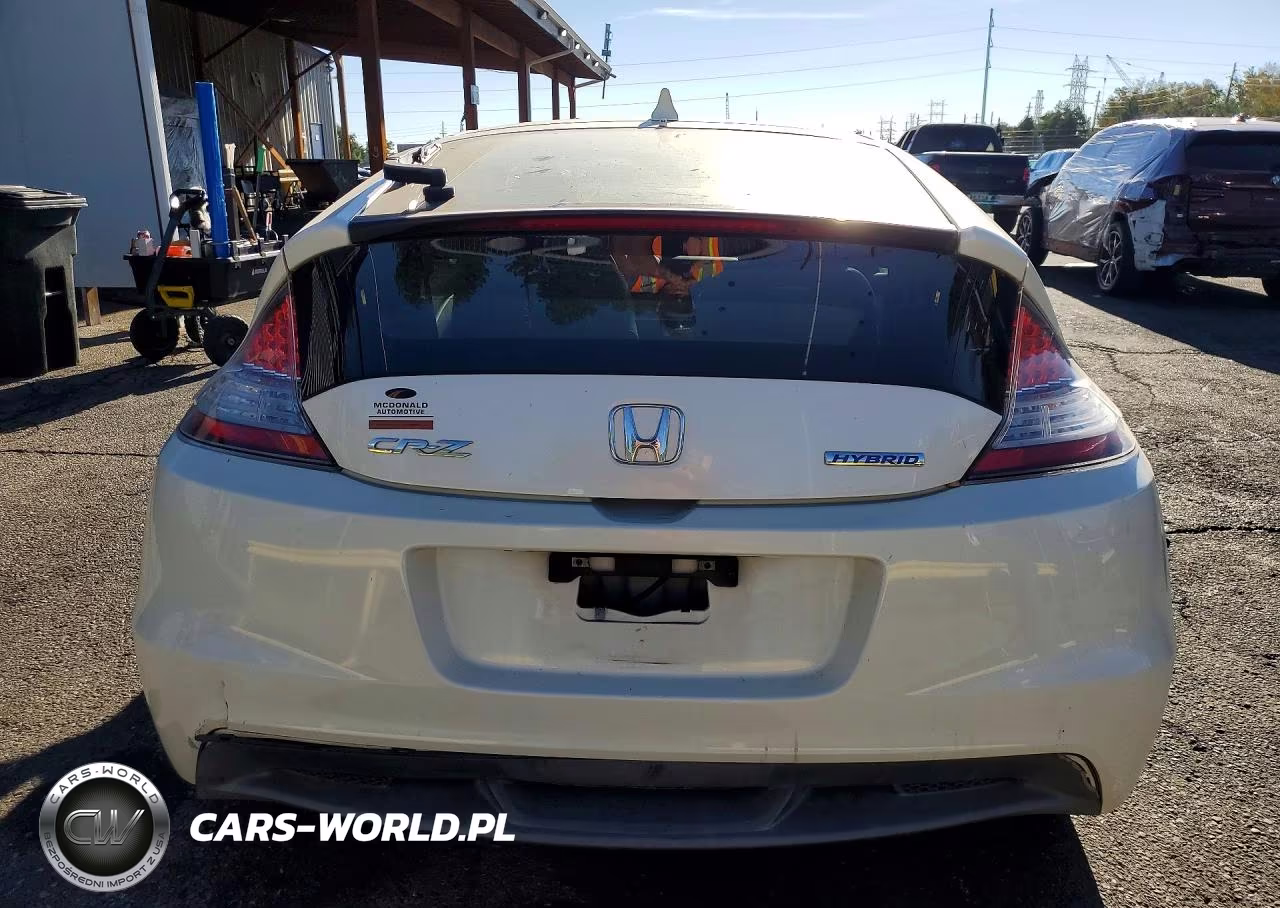 2012 Honda Cr-Z VIN:JHMZF1D4XCS005187 - 6