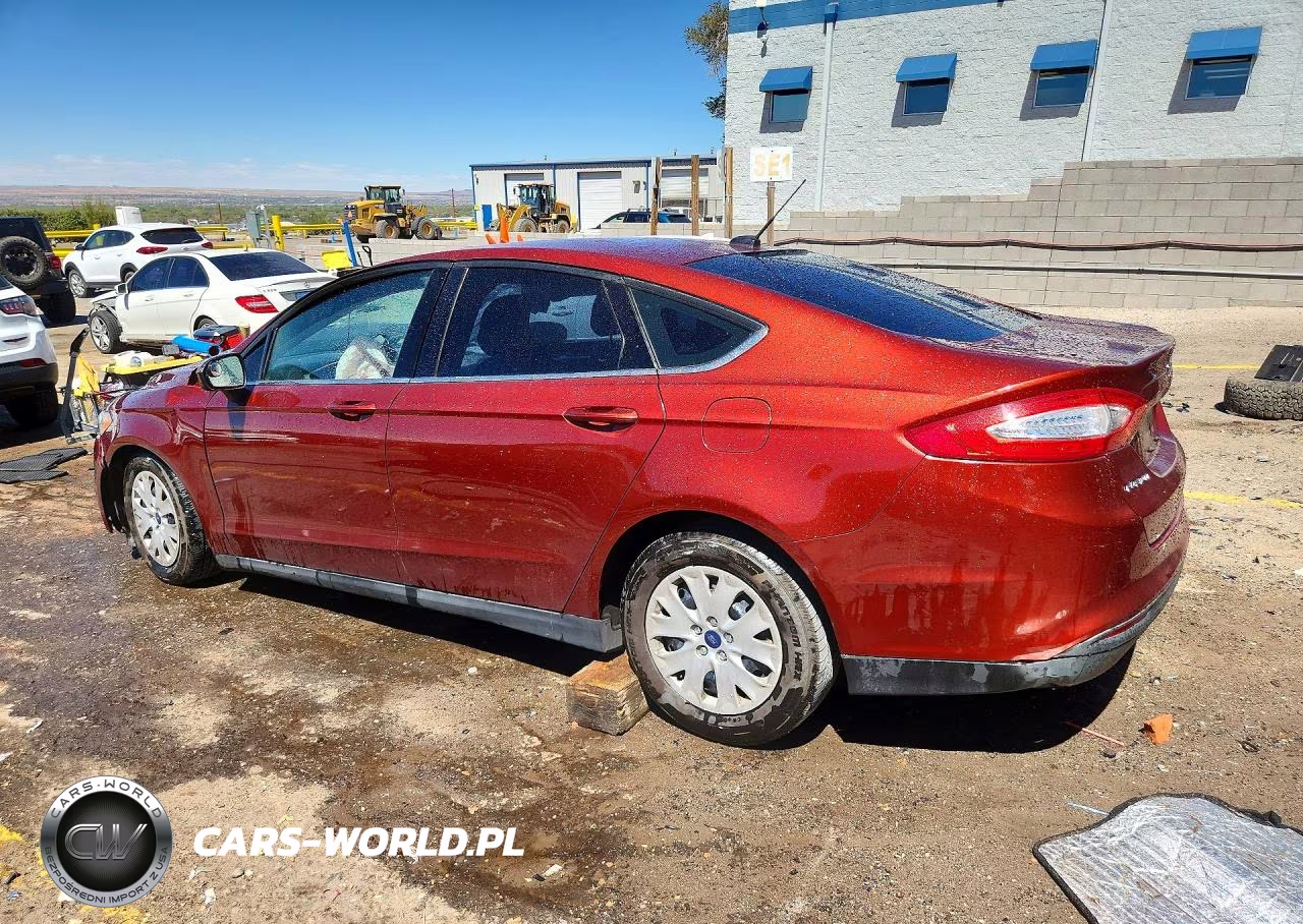 2014 Ford Fusion S VIN:3FA6P0G79ER176891 - 2