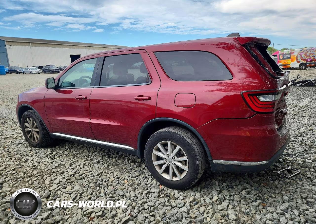2015 Dodge Durango Sxt VIN:1C4RDJAG7FC147727 - 2