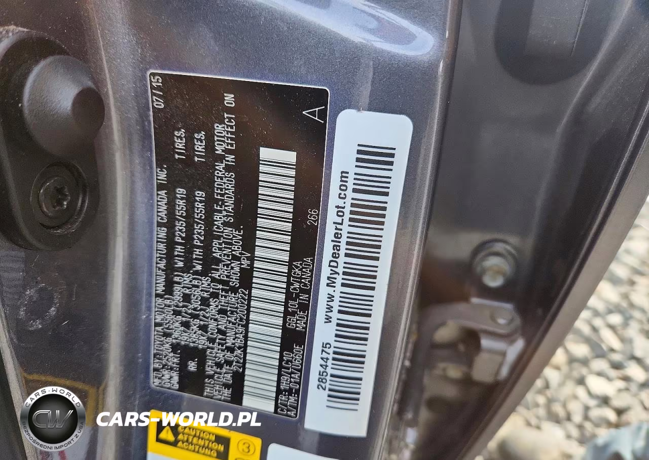 2015 Lexus Rx 350 Base VIN:2T2ZK1BA9FC200222 - 13