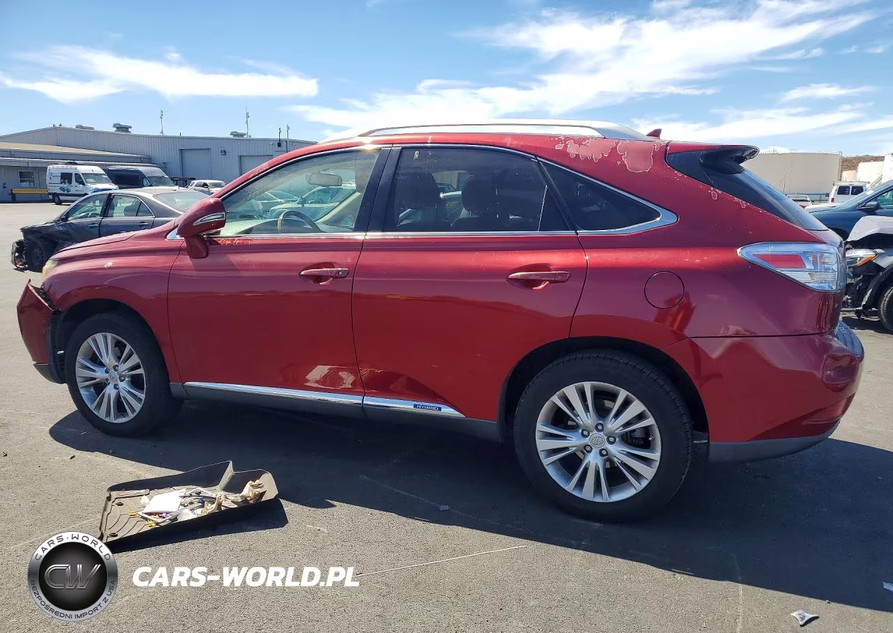 2010 Lexus Rx 450H VIN:JTJBC1BA2A2015842 - 2