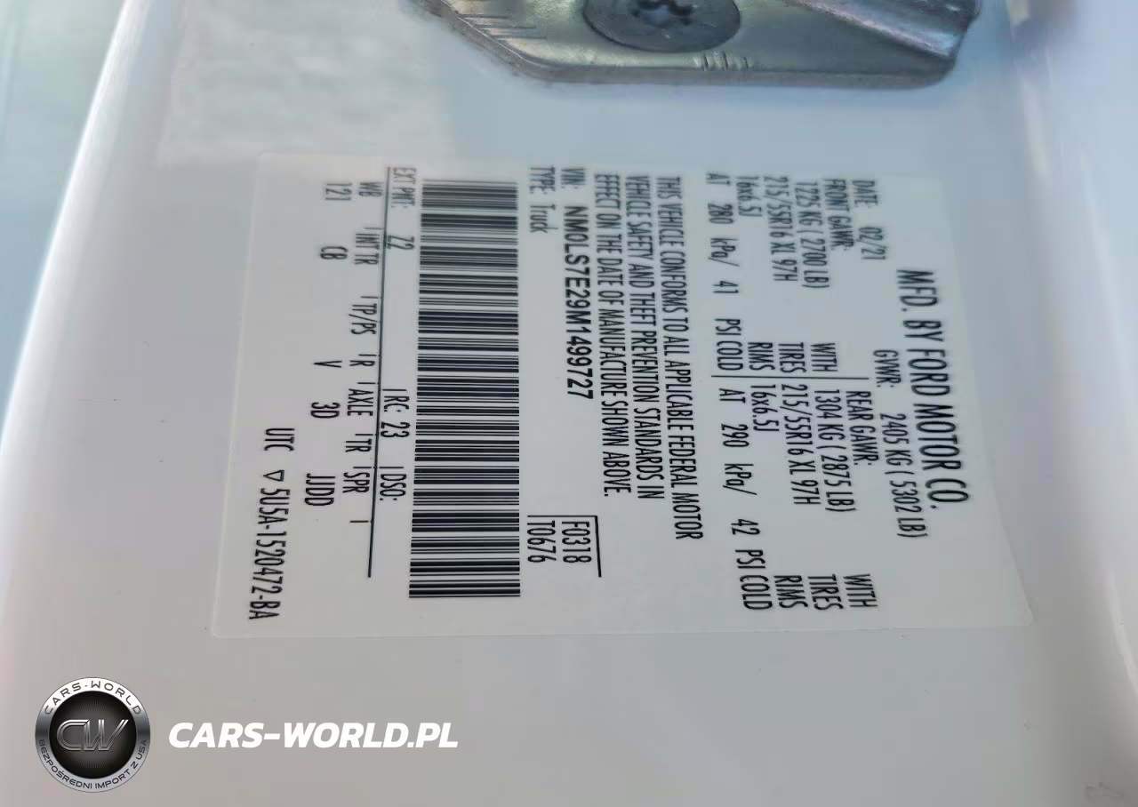 2021 Ford Transit Connect Xl VIN:NM0LS7E29M1499727 - 13