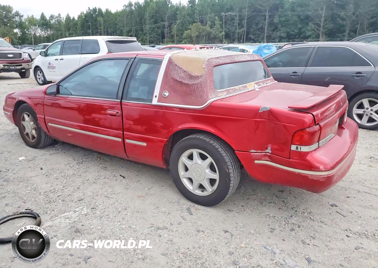 1997 Mercury Cougar Xr7 VIN:1MELM62W4VH631203 - 2