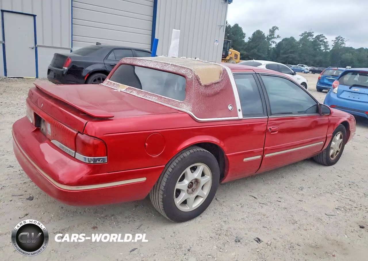 1997 Mercury Cougar Xr7 VIN:1MELM62W4VH631203 - 3