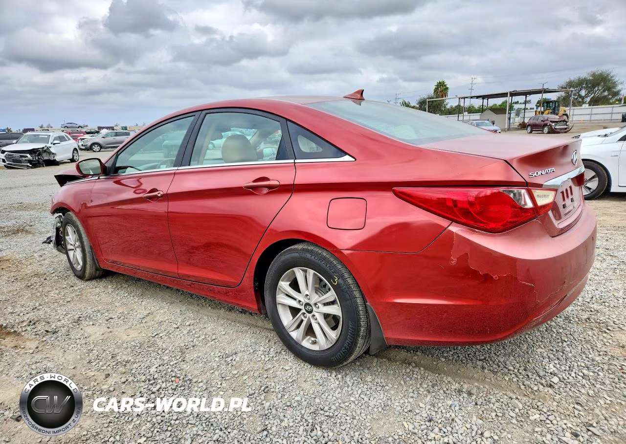 2012 Hyundai Sonata Gls VIN:5NPEB4AC1CH415559 - 2