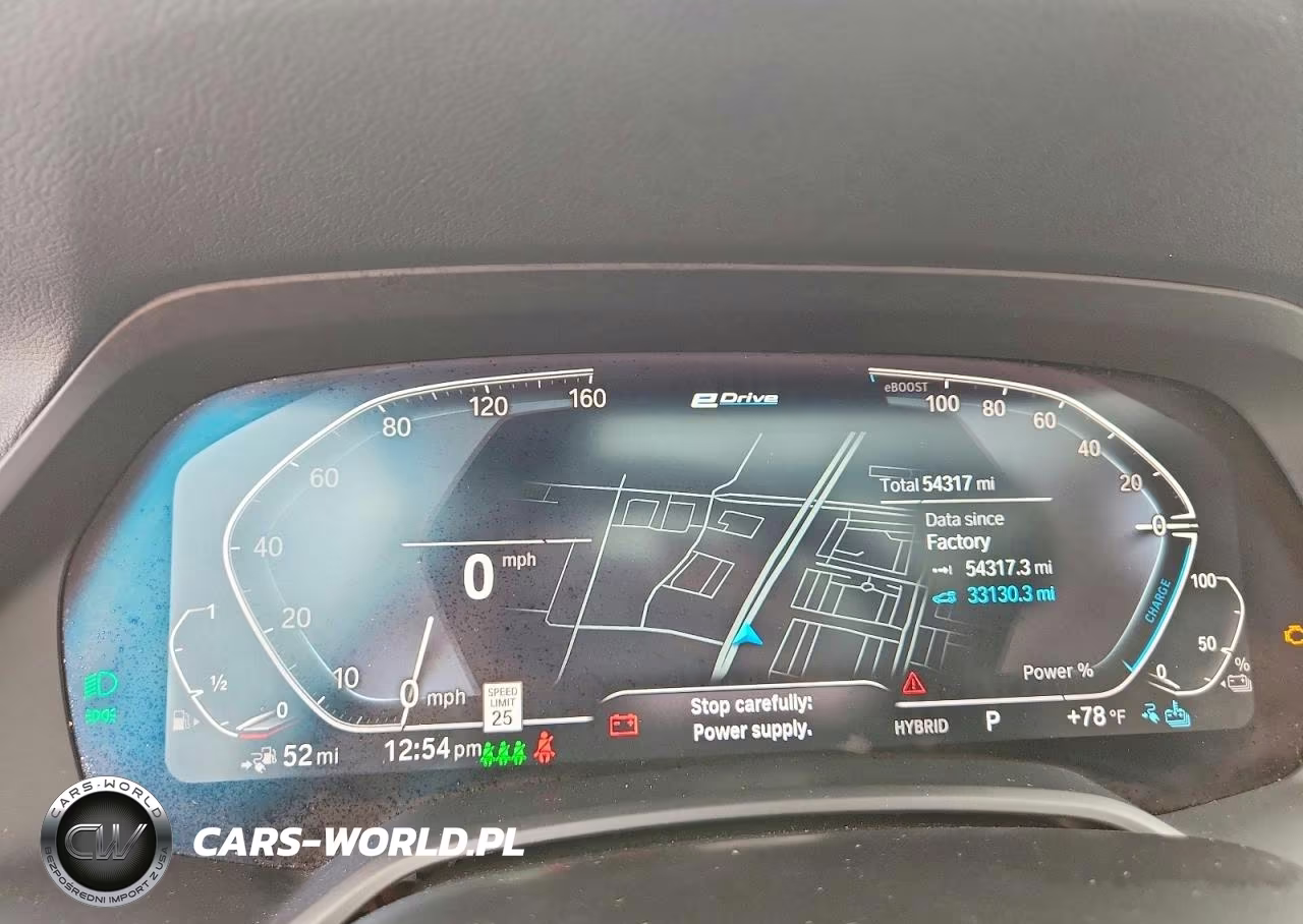 2021 BMW X5 xDrive45E VIN:5UXTA6C02M9E25456 - 9