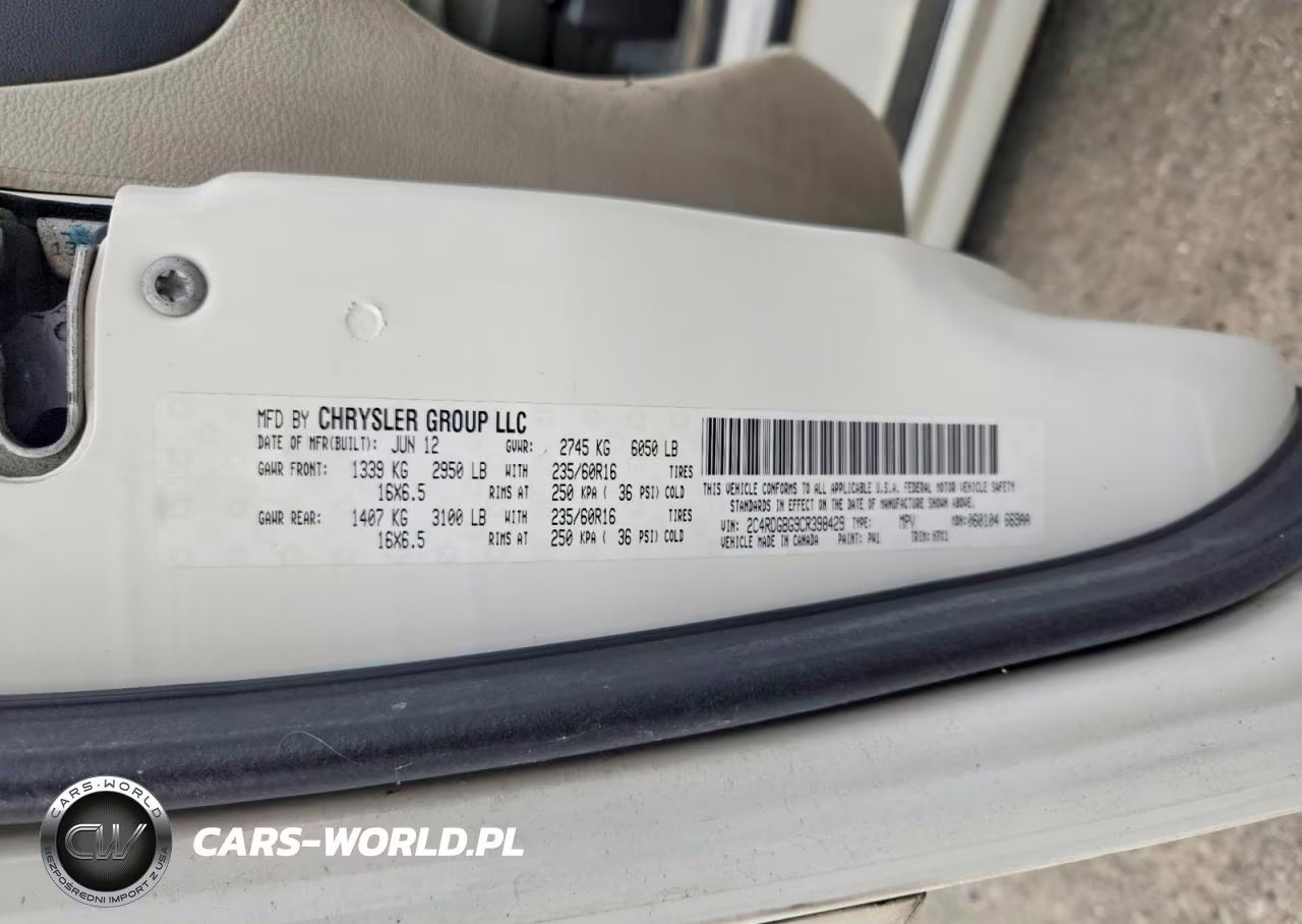 2012 Dodge Grand Caravan Se VIN:2C4RDGBG9CR398429 - 12