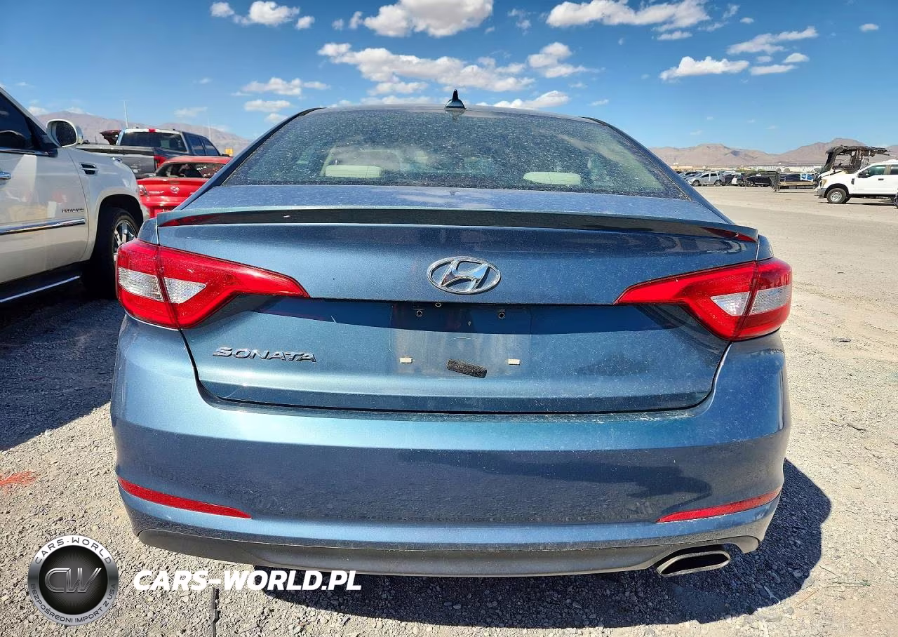 2016 Hyundai Sonata Se VIN:5NPE24AFXGH346340 - 6