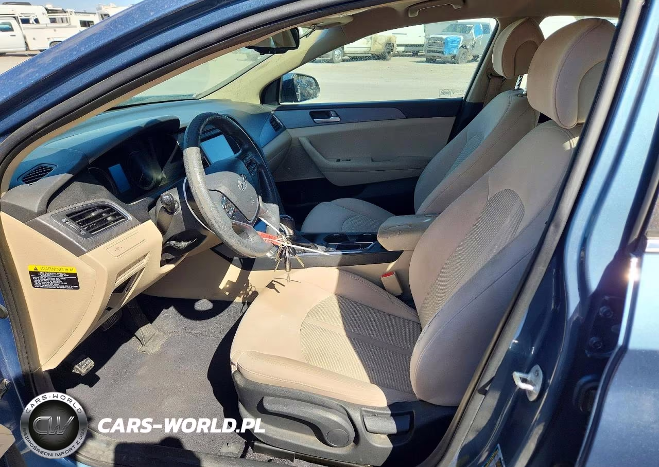 2016 Hyundai Sonata Se VIN:5NPE24AFXGH346340 - 7