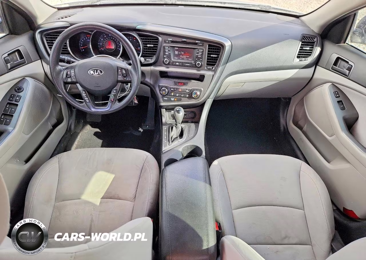 2013 Kia Optima Lx VIN:KNAGM4A72D5413498 - 8