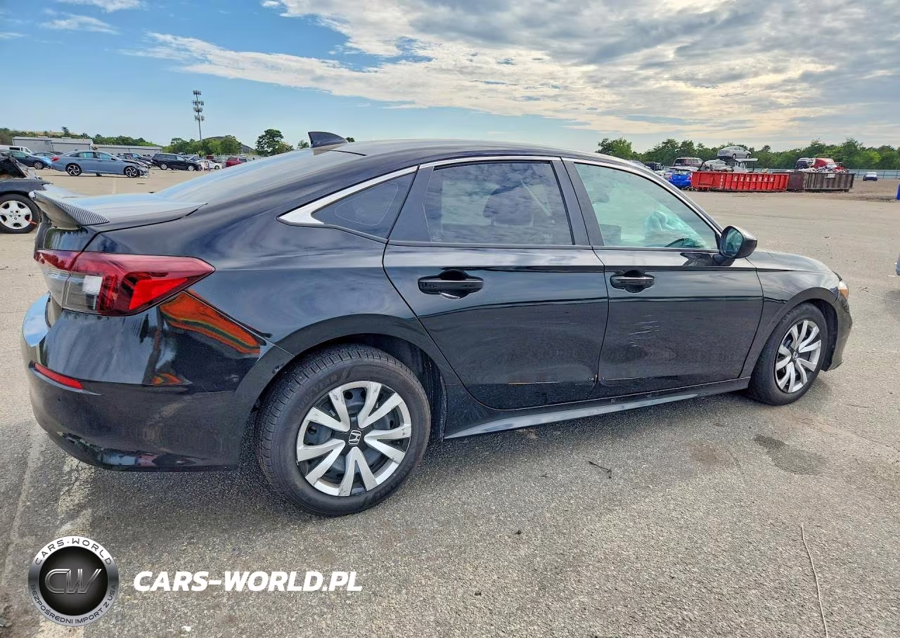 2026 Honda Civic Lx VIN:2HGFE2F20TH507028 - 3