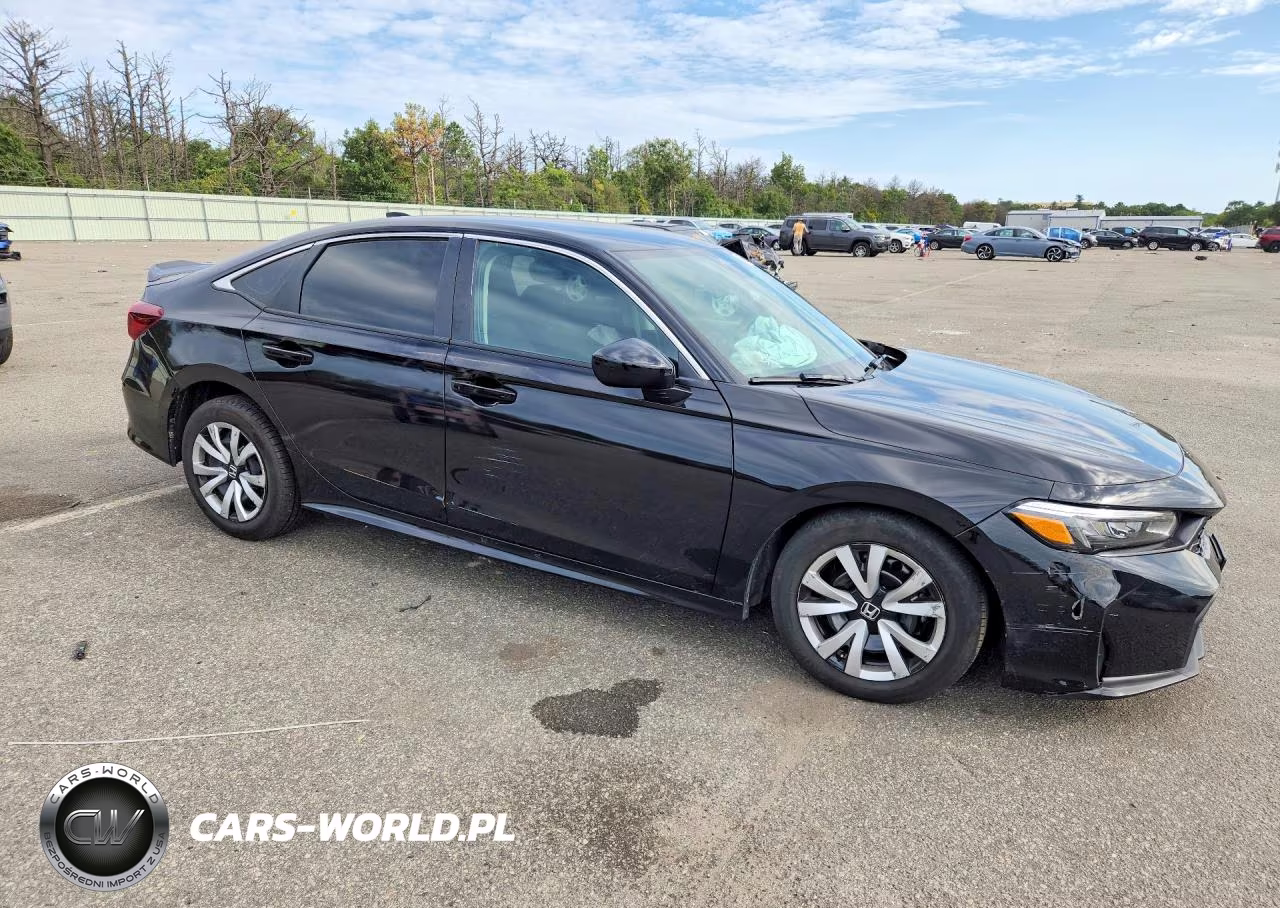 2026 Honda Civic Lx VIN:2HGFE2F20TH507028 - 4
