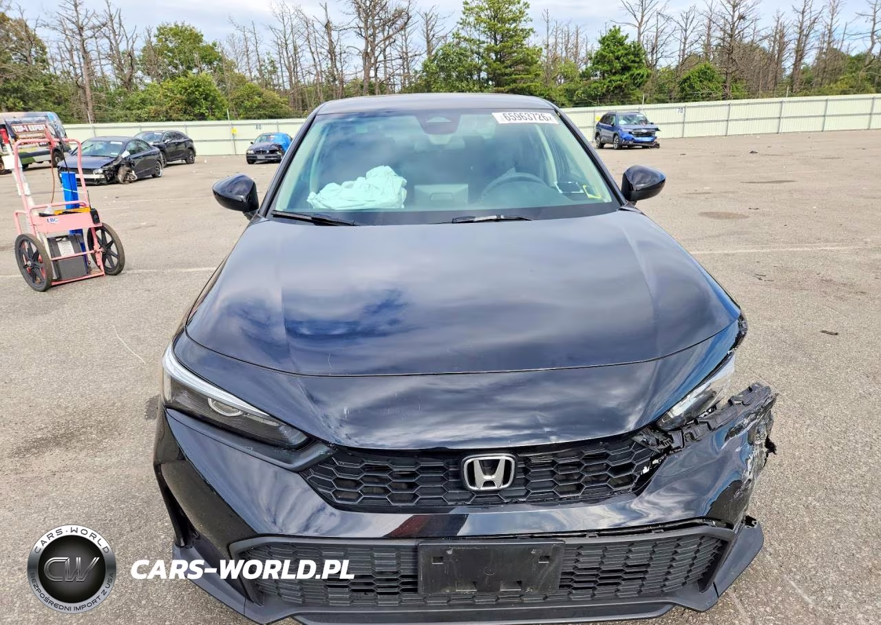 2026 Honda Civic Lx VIN:2HGFE2F20TH507028 - 5