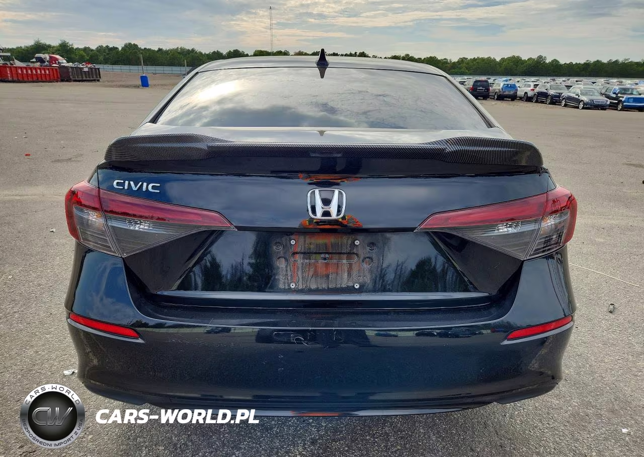 2026 Honda Civic Lx VIN:2HGFE2F20TH507028 - 6