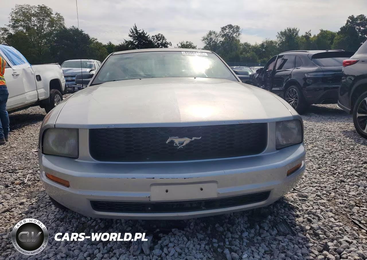 2008 Ford Mustang V6 Coupe VIN:1ZVHT80N285198872 - 5