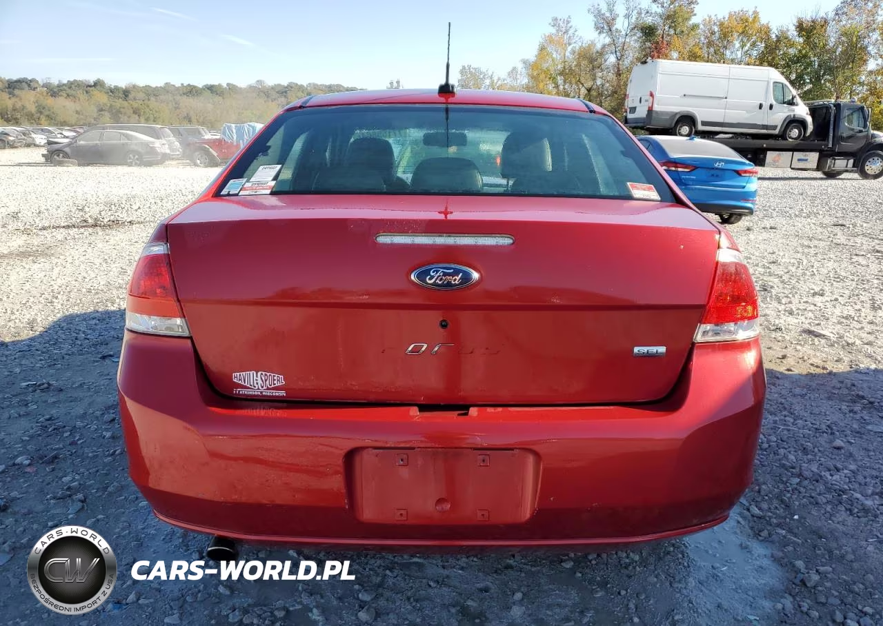 2009 Ford Focus Sel VIN:1FAHP37N69W262865 - 6