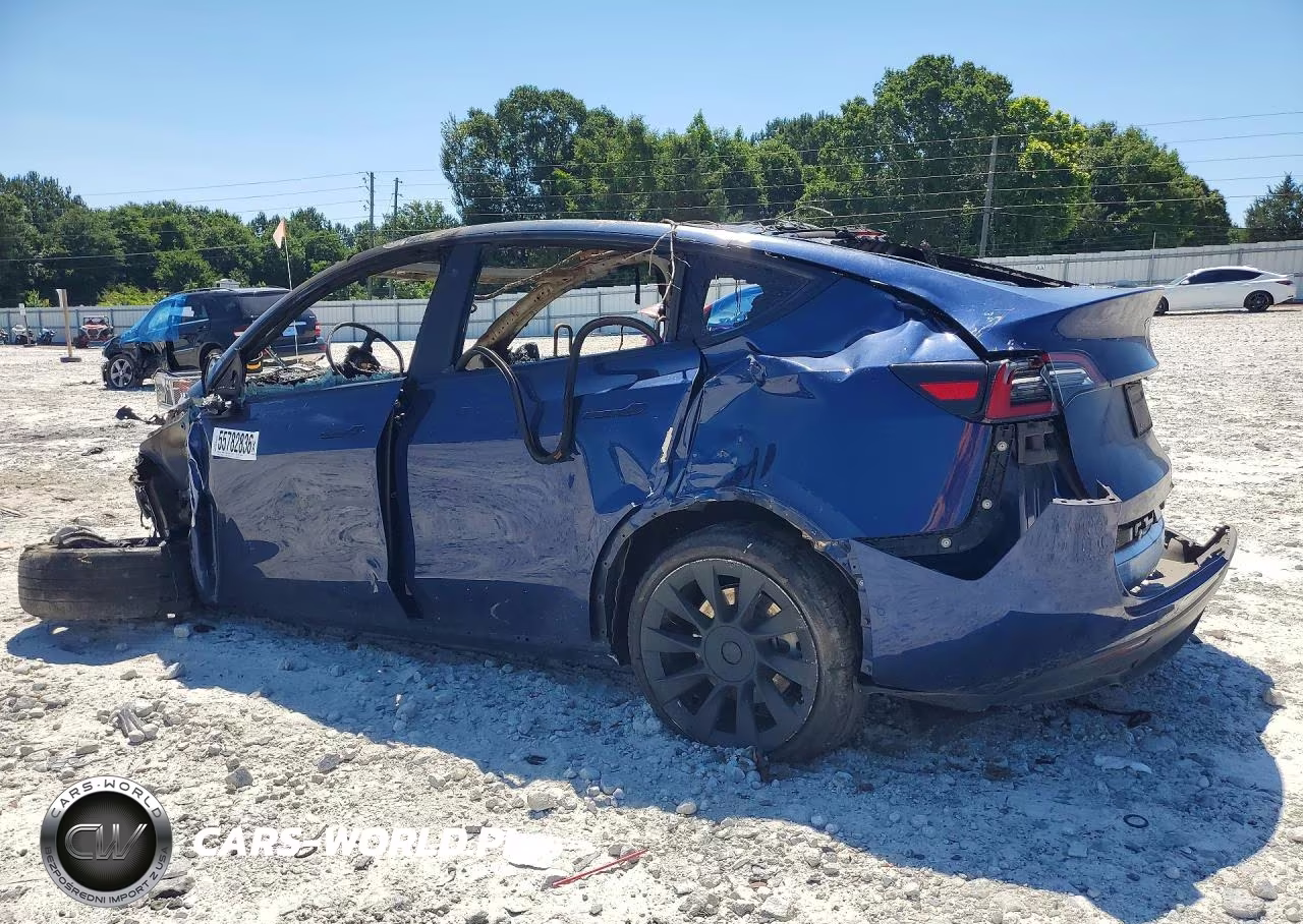 2021 Tesla Model Y VIN:5YJYGDEE2MF125129 - 2