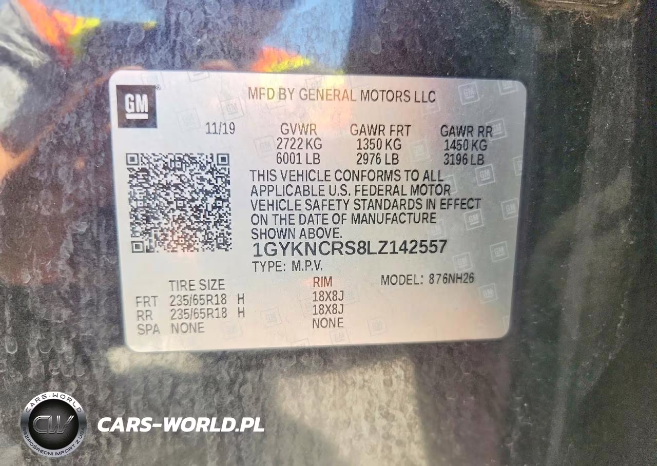 2020 Cadillac Xt5 Premium Luxury VIN:1GYKNCRS8LZ142557 - 13