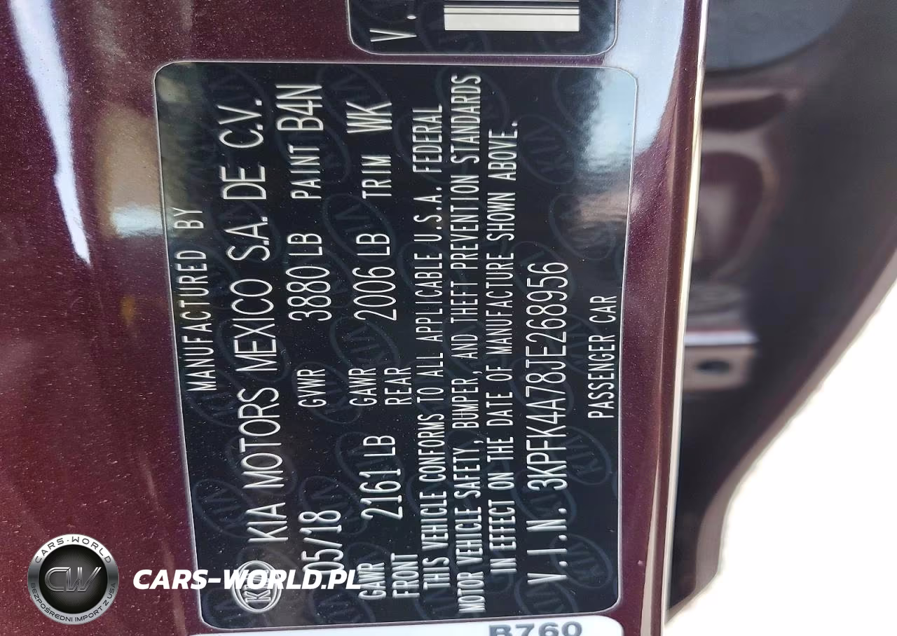 2018 Kia Forte Lx VIN:3KPFK4A78JE268956 - 12