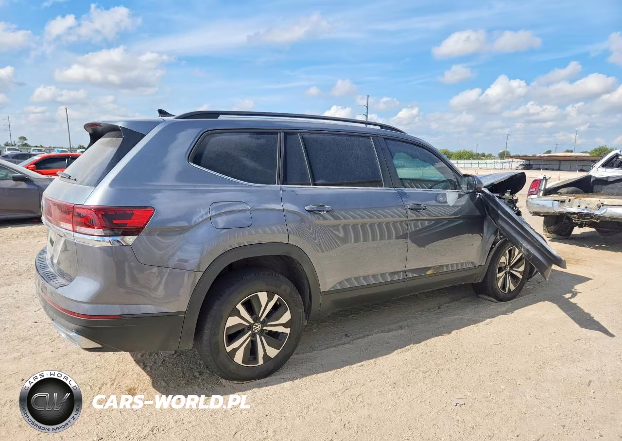 2024 Volkswagen Atlas Se VIN:1V2DR2CA0RC610160 - 3