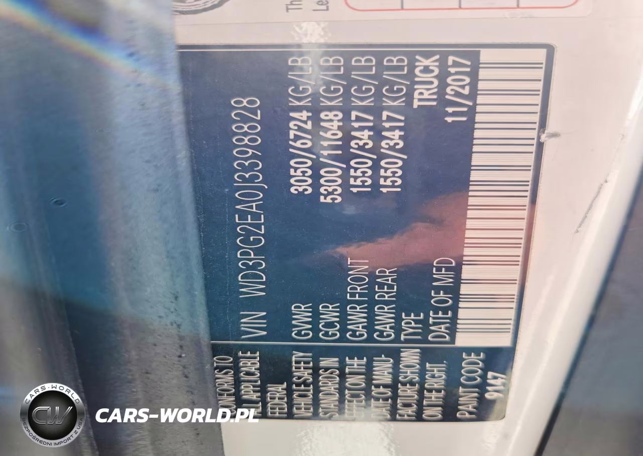 2018 Mercedes-Benz Metris VIN:WD3PG2EA0J3398828 - 12